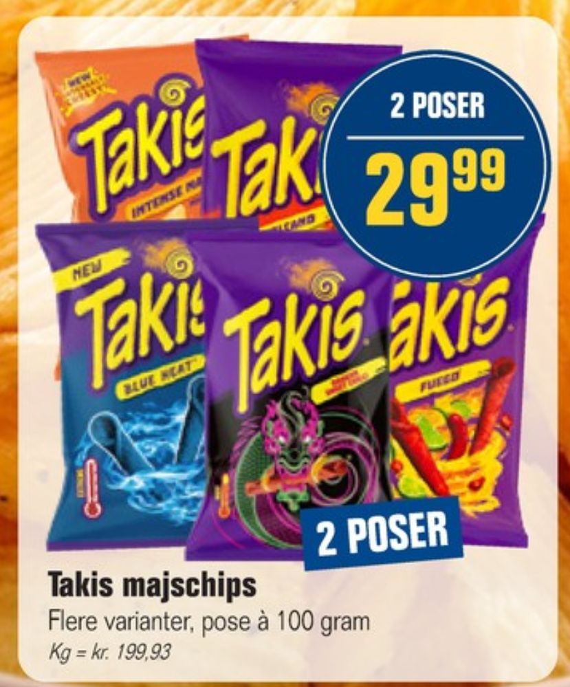 Takis, Takis Dragon Sweet Chili snacks