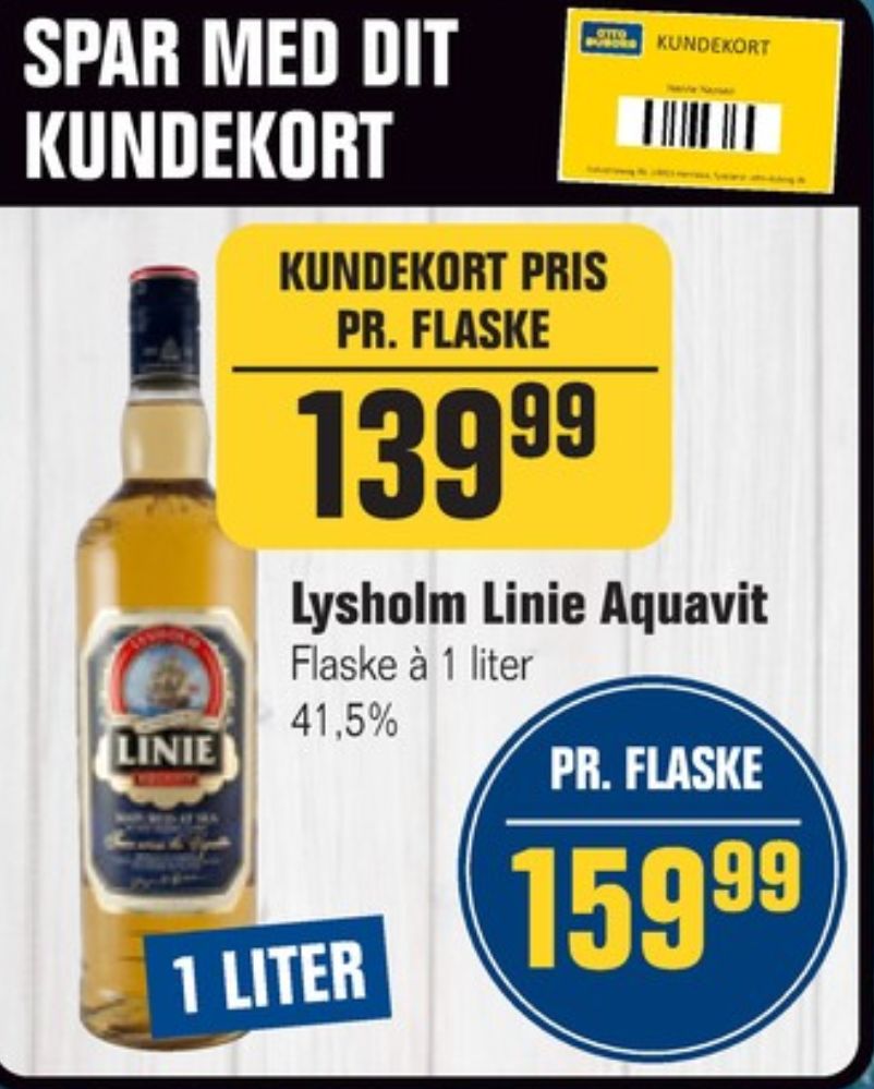 Linie Aquavit, Akvavit
