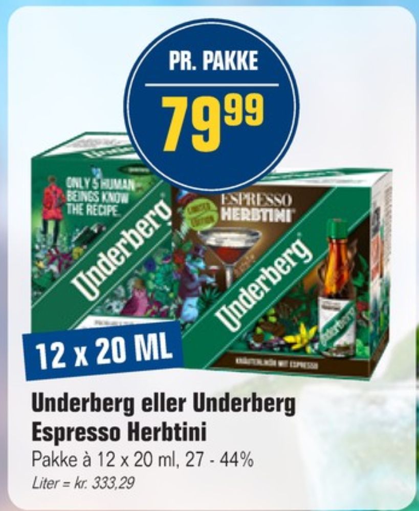 Underberg, Bitter