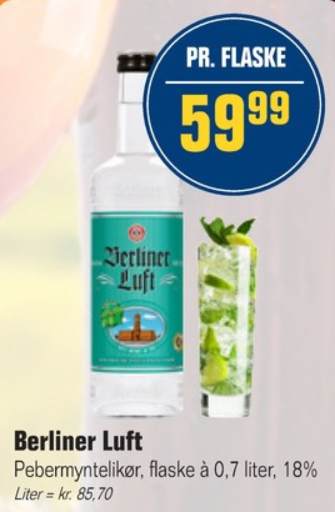 Berliner Luft, Likør