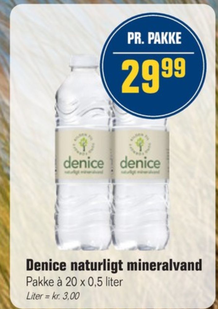 Denice, Kildevand 20 pk.
