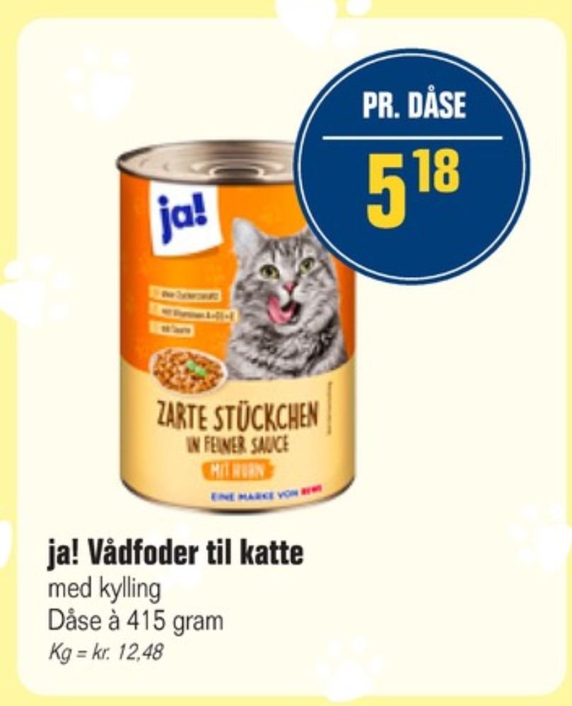 ja!, Kattefoder