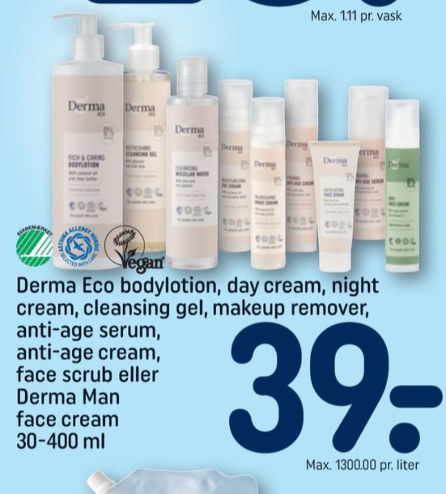 Derma Man, Creme