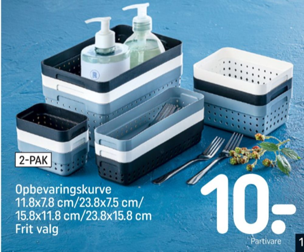 Opbevaringskurv