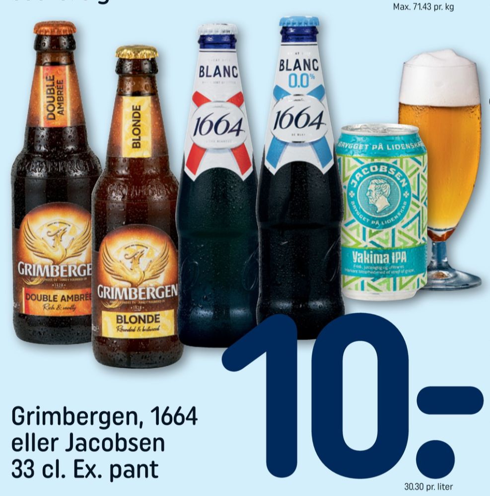 Grimbergen Blonde, Specialøl