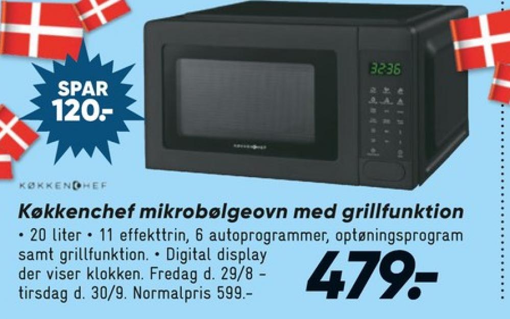 KøkkenChef, Mikroovn