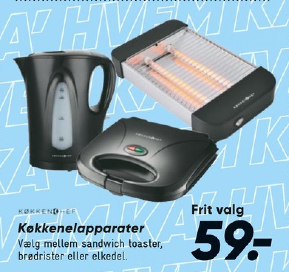 KøkkenChef, Brødrister