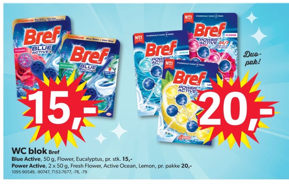 Bref, WC-flush