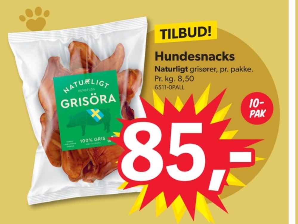 Naturligt, Hundesnacks