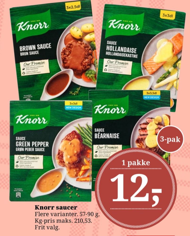 Knorr, Bearnaisesauce