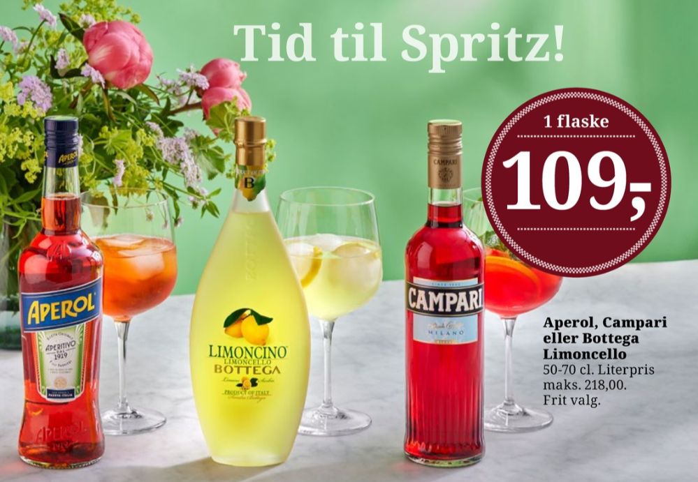 Aperol, Aperitif