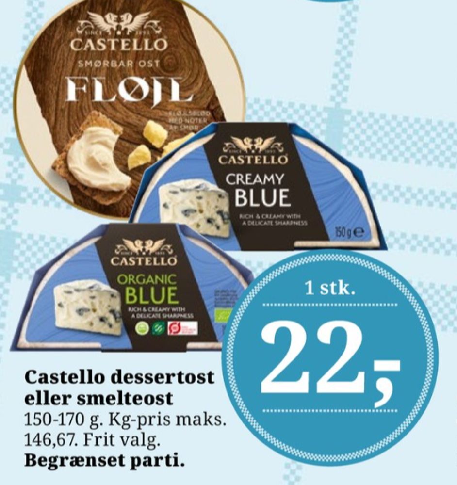 Castello Fløjl, Smøreost