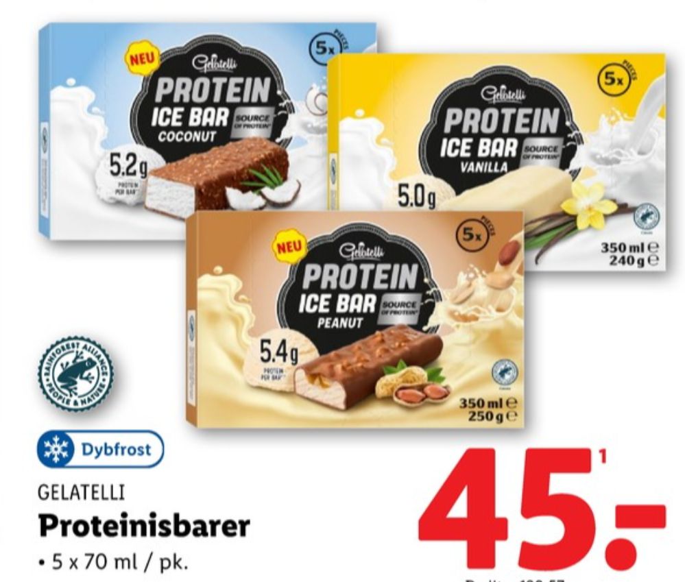 Gelatelli, Protein Ice Bar