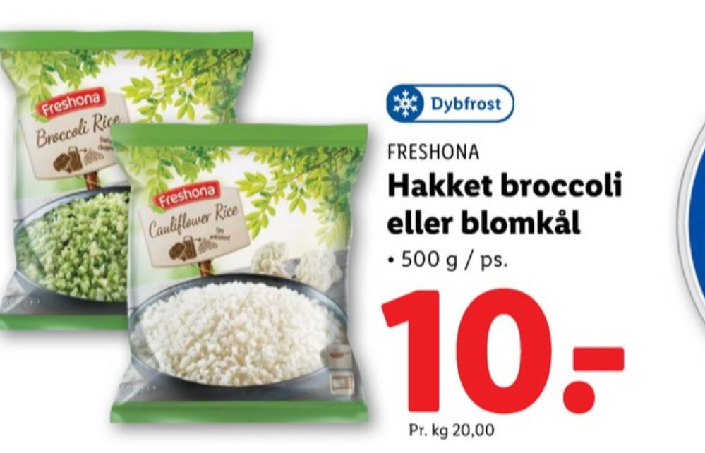 Freshona, Hakket Blomkål