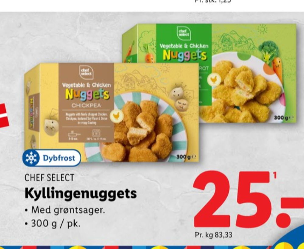 Chef Select, Kyllingenuggets