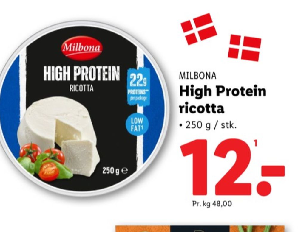 Milbona, High Protein Ricotta