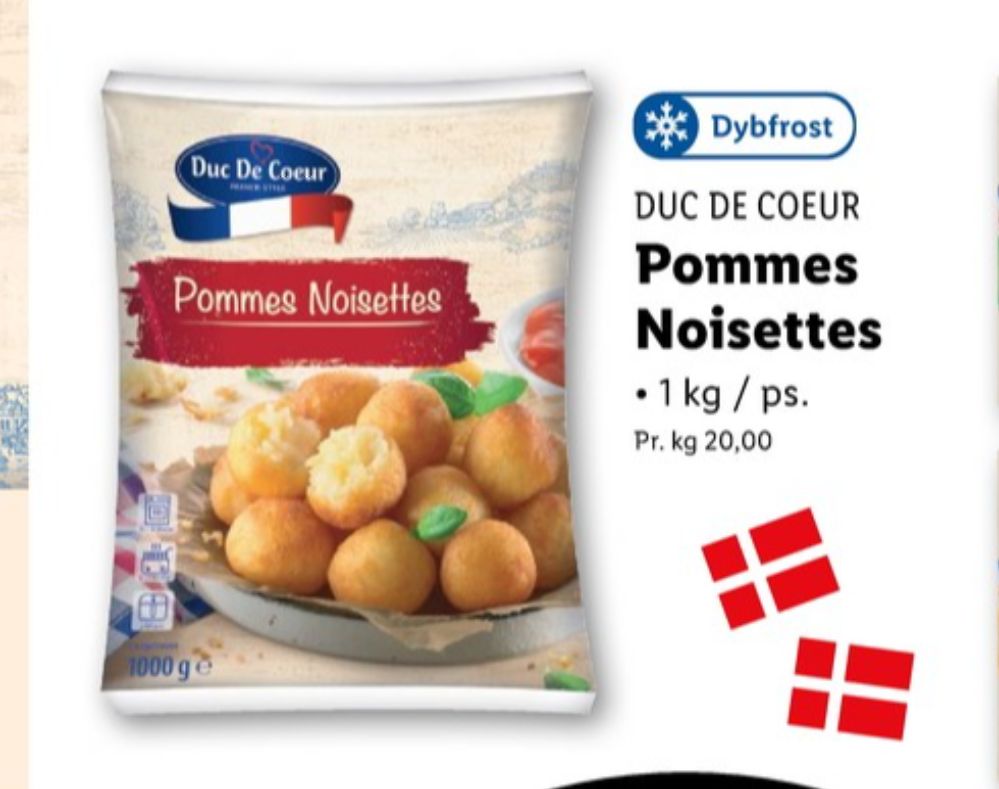 Duc De Coeur, Pommes Noisettes