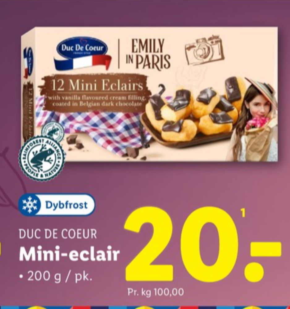 Duc De Coeur Emily in Paris, Mini Eclairs