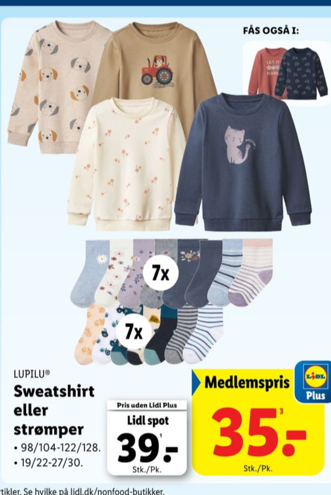 Lupilu, Strømper