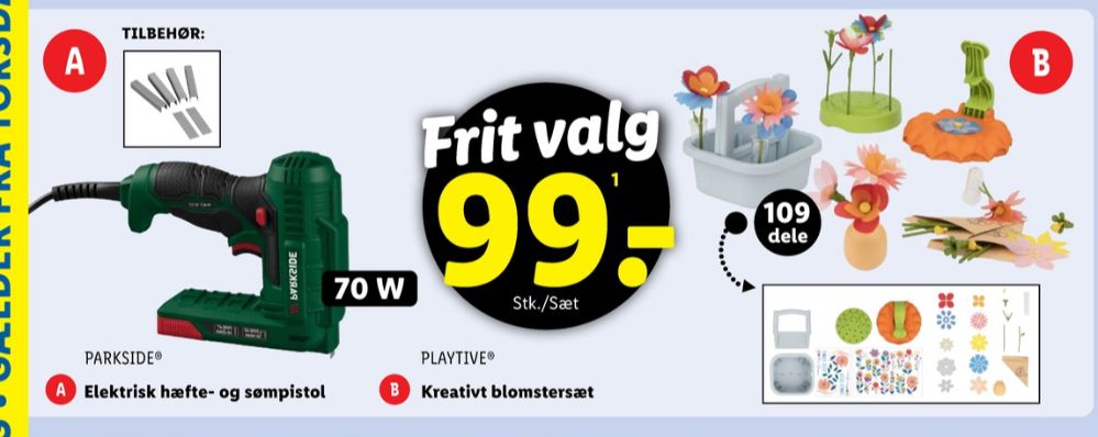 Parkside, Hæftepistol