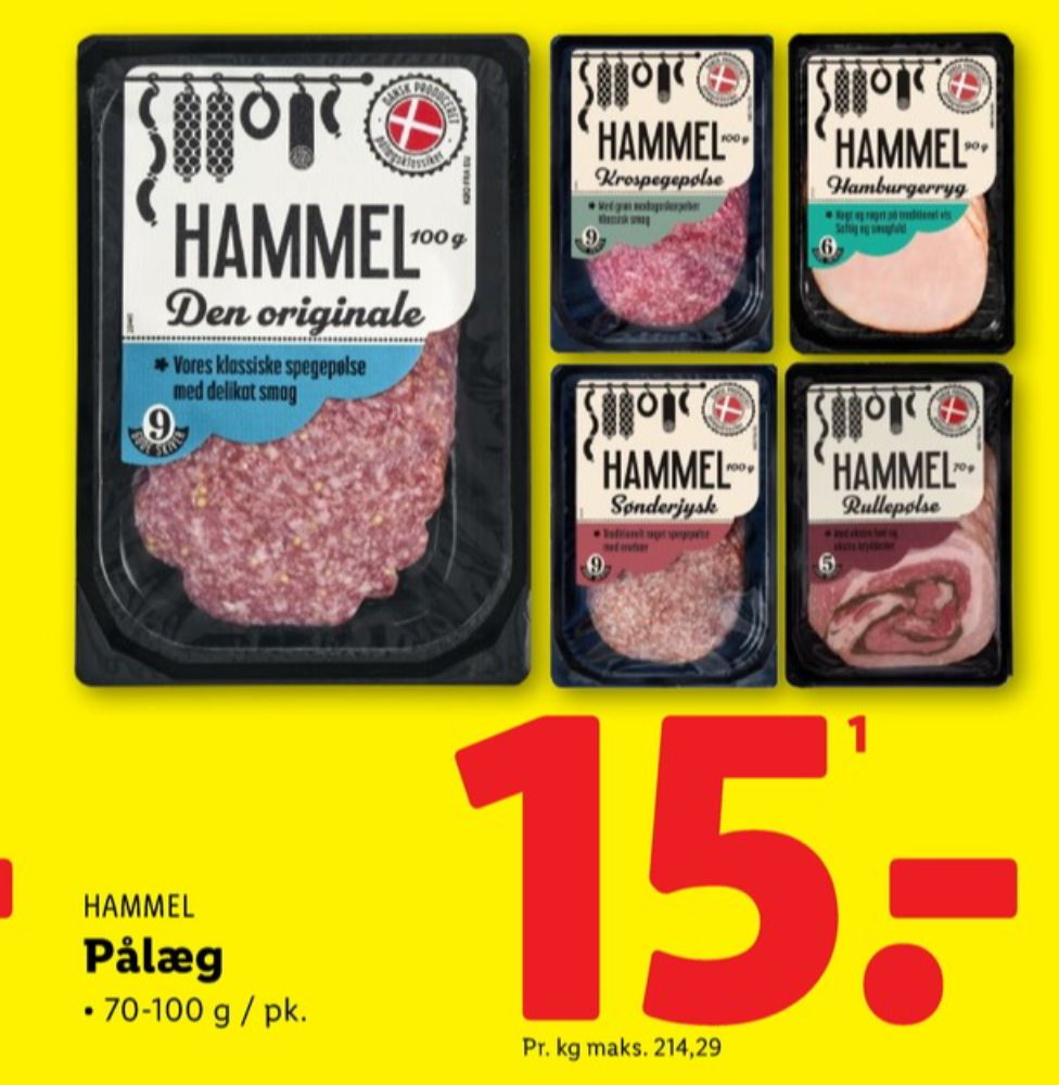 Delika Hammel, Hamburgerryg