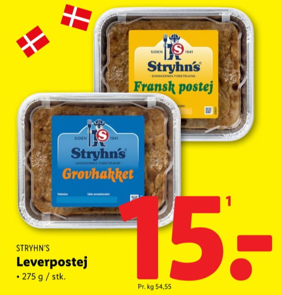 Stryhns Fransk Let, Leverpostej
