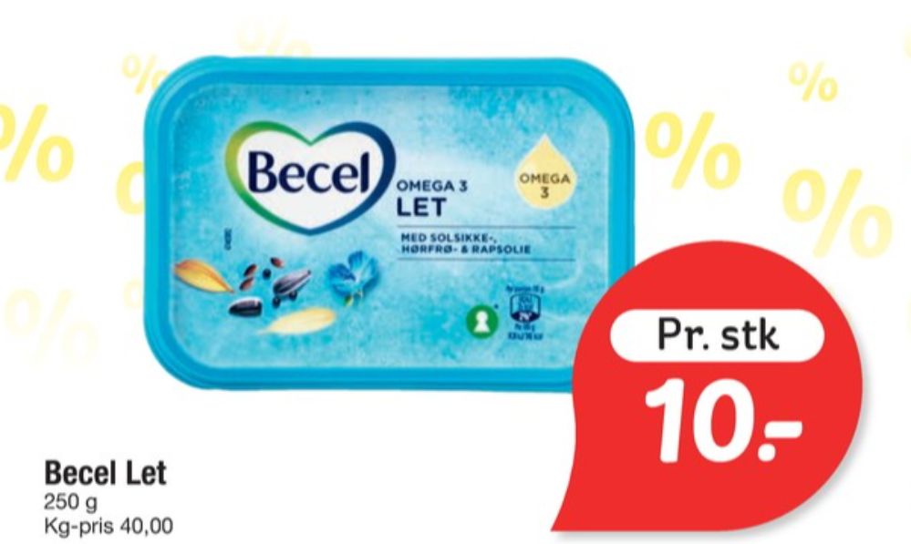 Becel, Margarine-fast Omega 3 Let