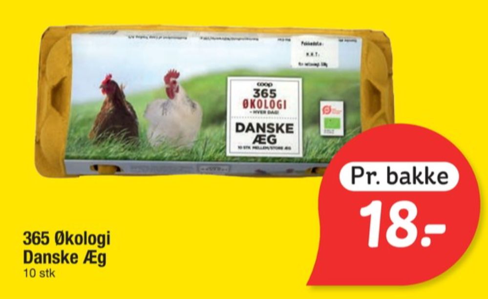 Coop 365, Danske æg M/L