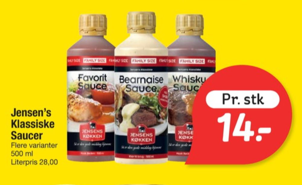 Jensens Køkken, Whisky Sauce
