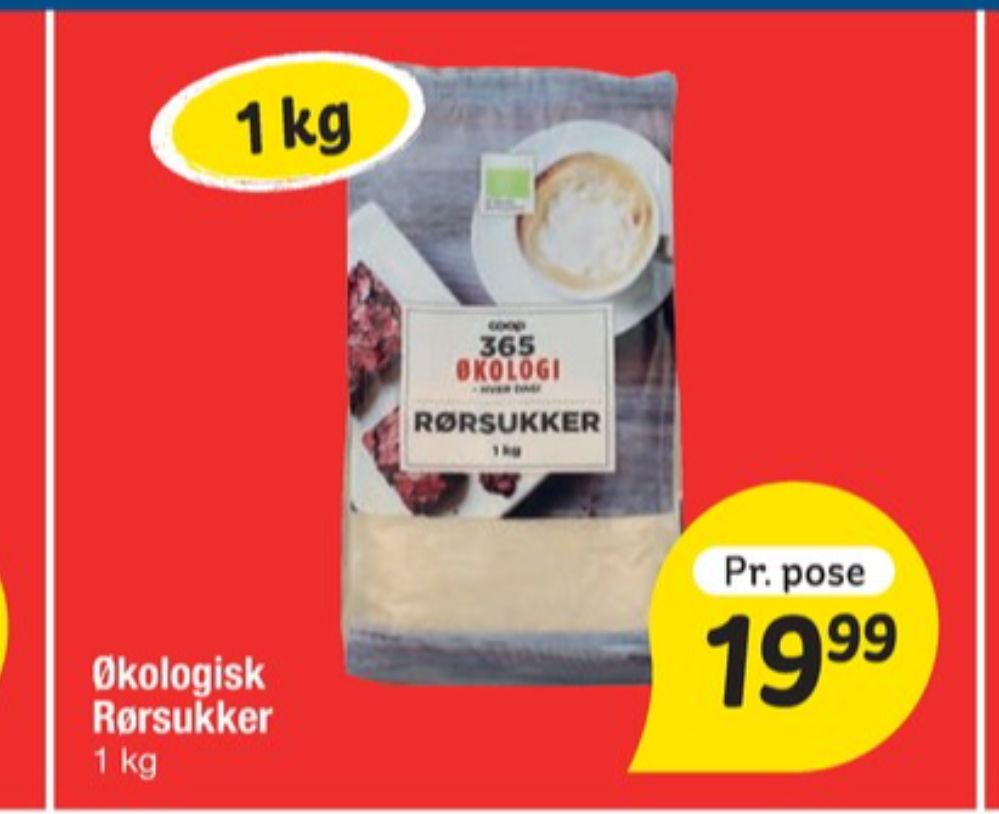 Coop 365, Rørsukker