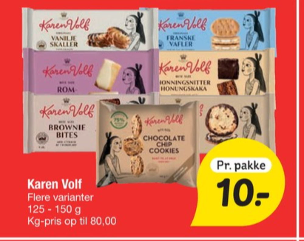 Karen Volf, Franske Vafler Original