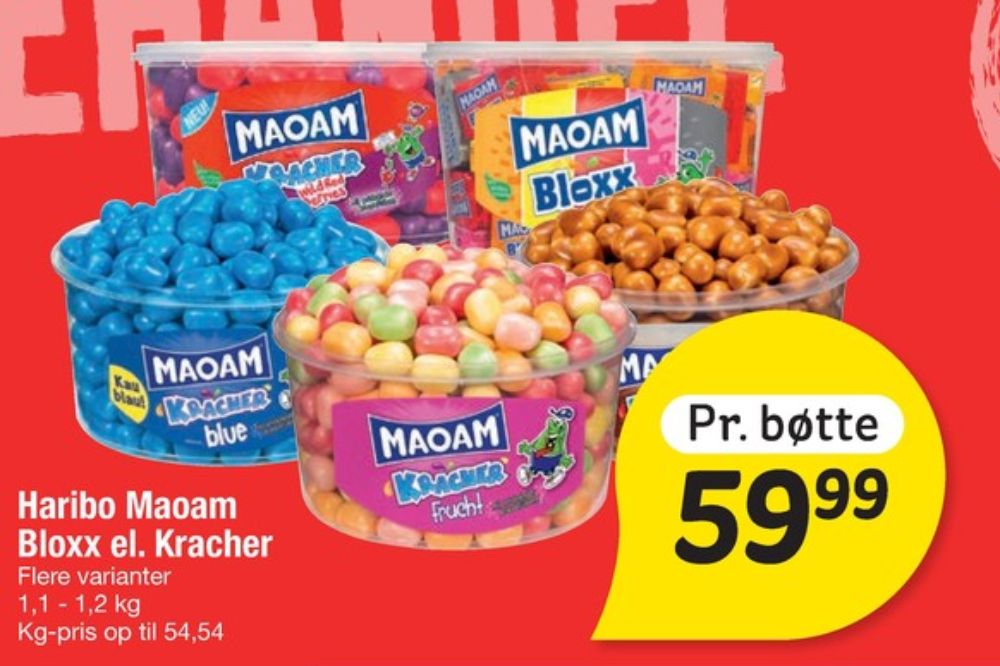 Maoam Kracher, Slikbøtte Frucht