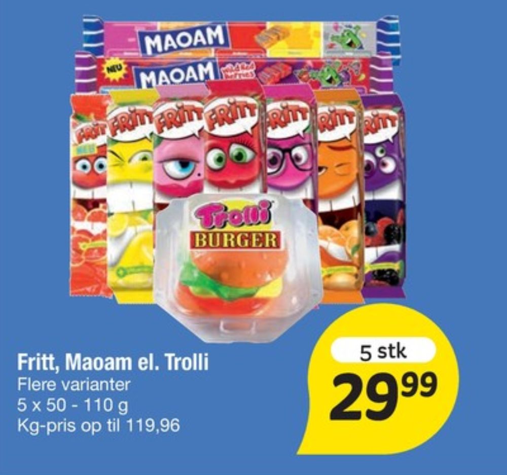Maoam, Karameller Wild Red Berries