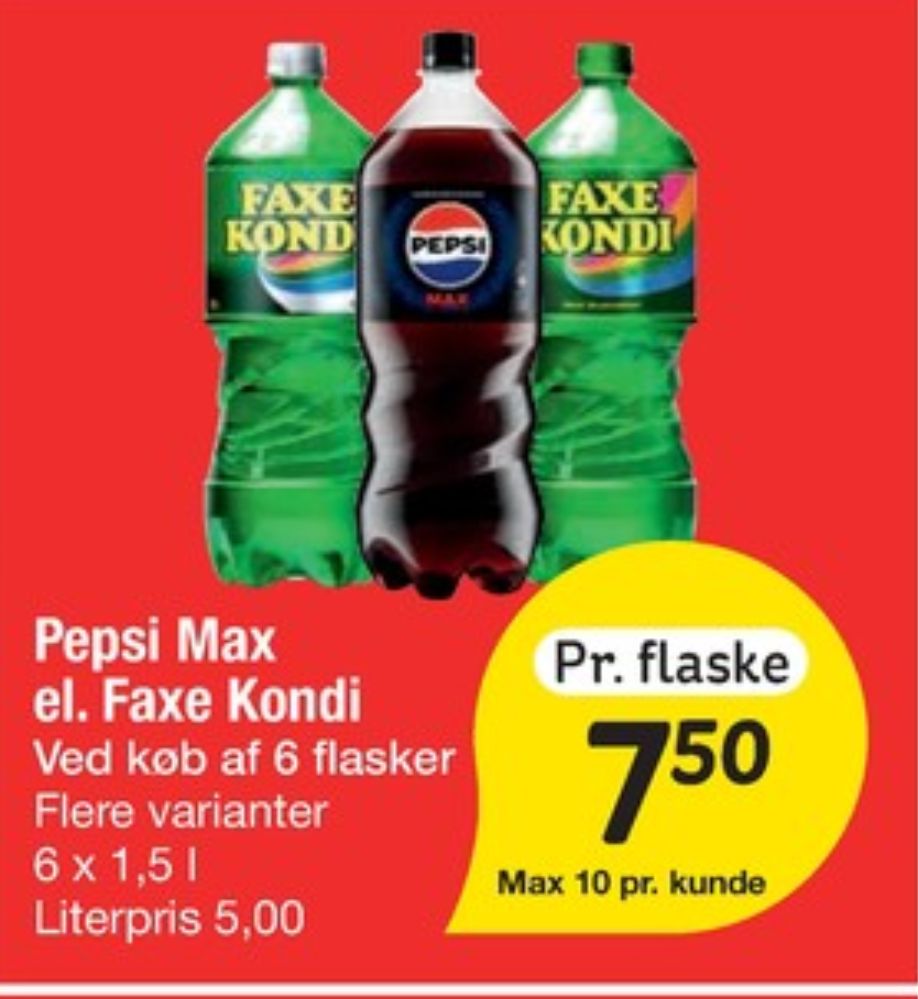 Pepsi Max, Cola