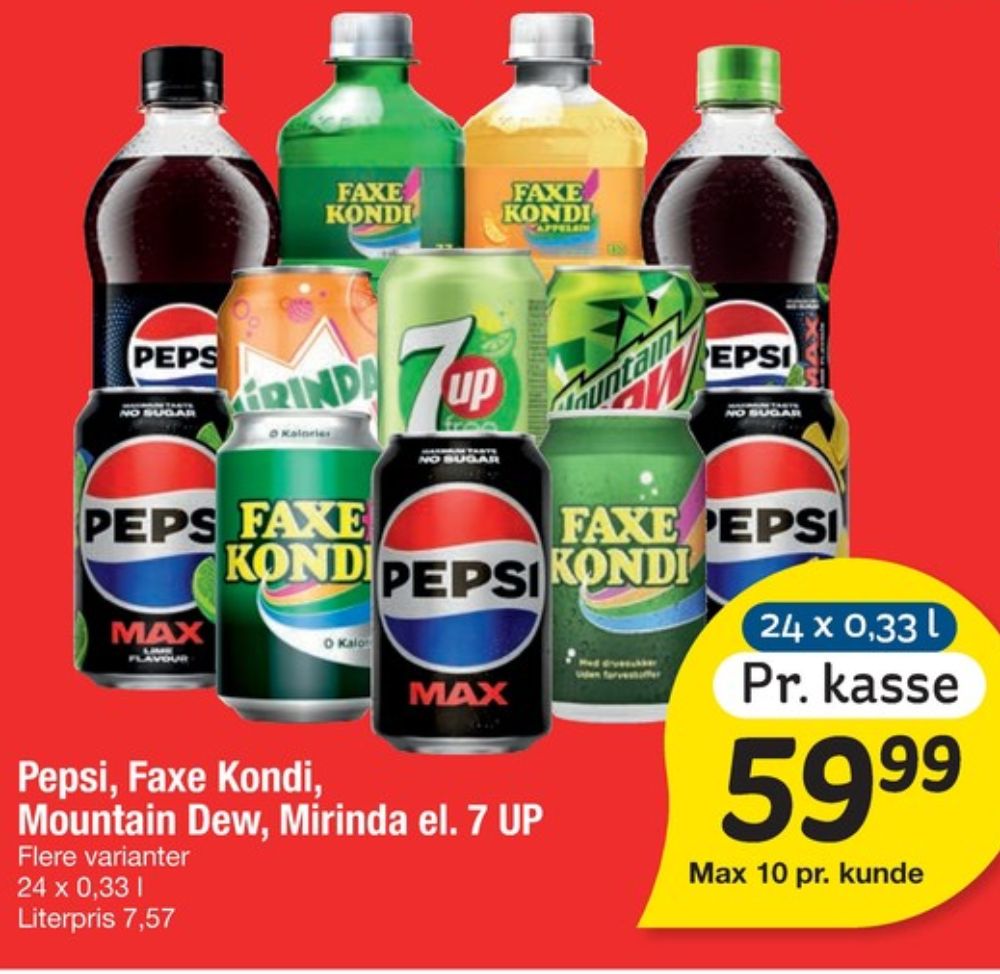Pepsi Max Lime, Cola 24 pk.
