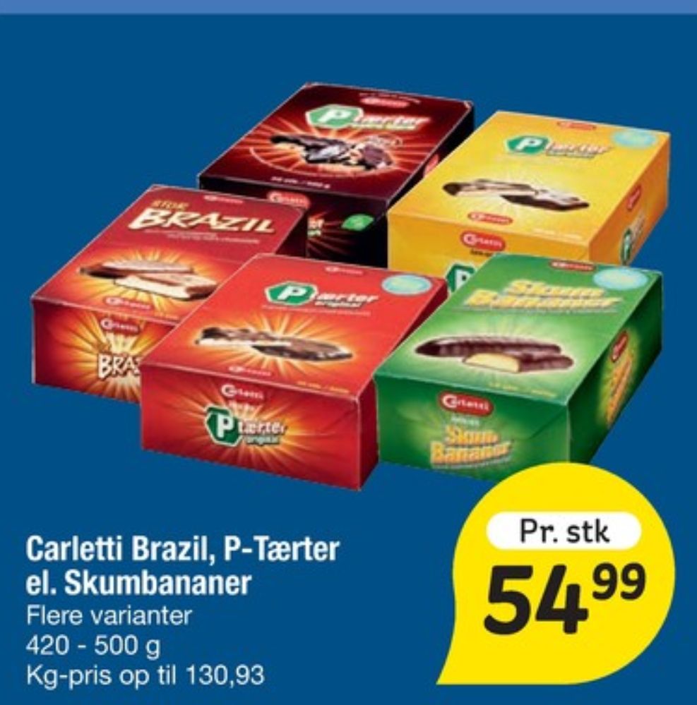 Carletti, P-tærte Karamel