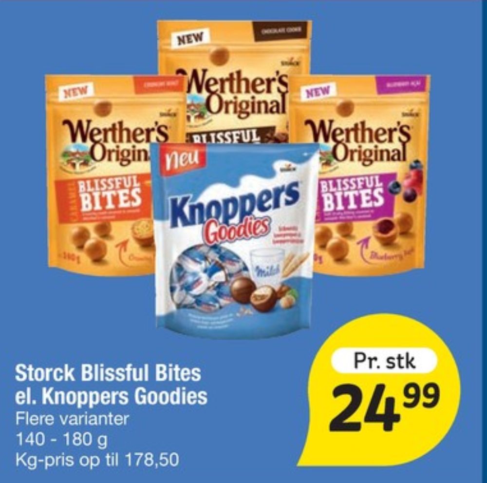 Werthers Original, Blissful Bites Blueberry