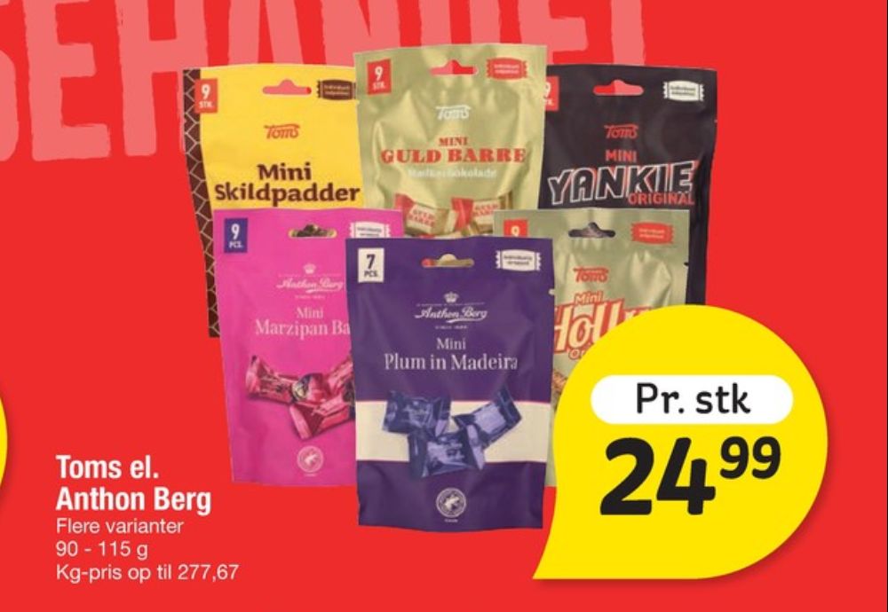 Anthon Berg, Marcipanbrød Mini