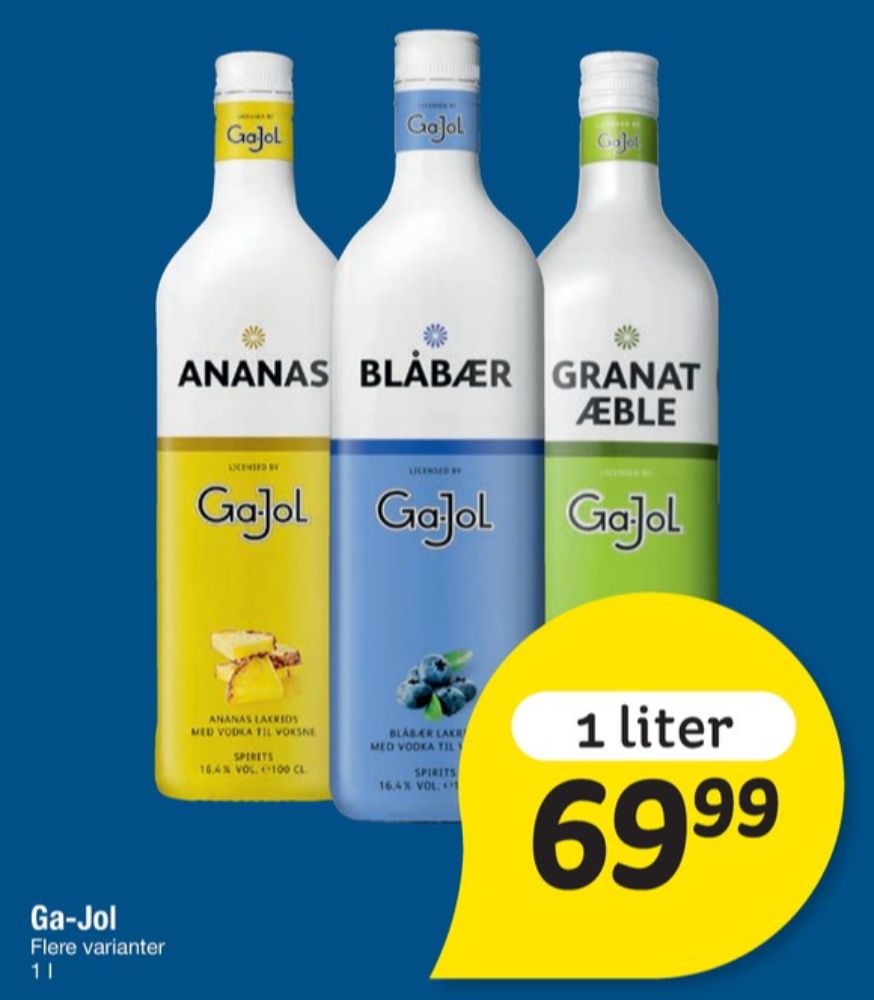 Ga-Jol Granatæble, Shots