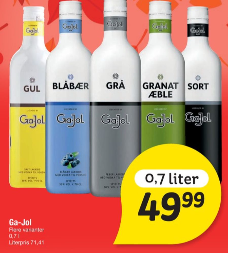 Ga-Jol Granatæble, Shots