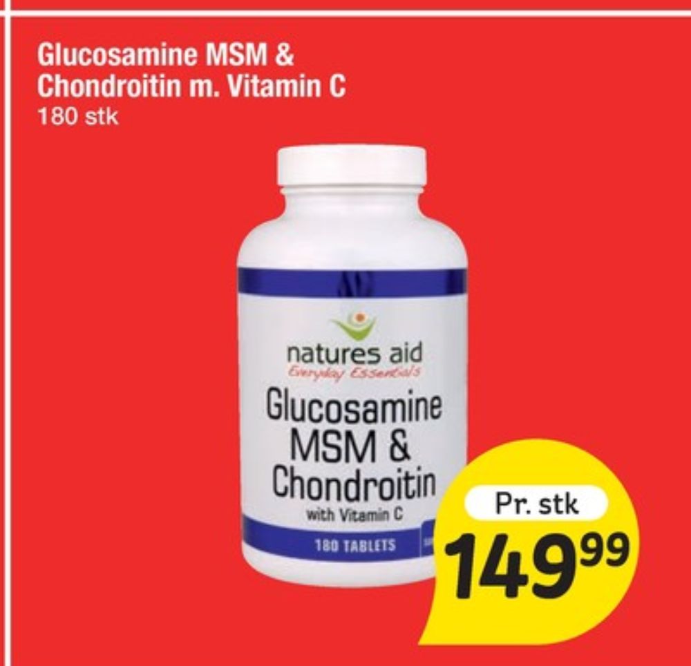 Natures aid, Glucosamin