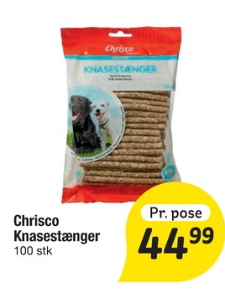 Chrisco, Tyggepinde