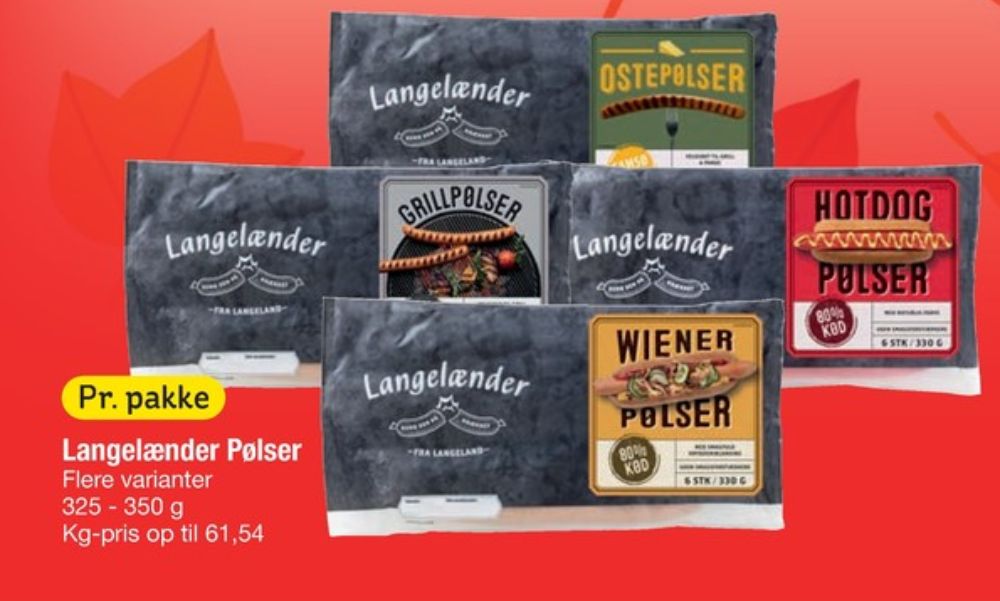 Langelænder, Wienerpølser