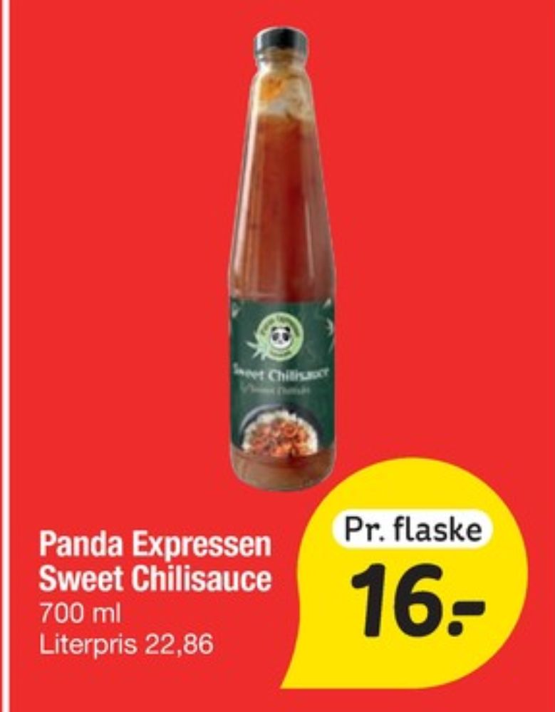 Panda Expressen , Sweet Chili Sauce