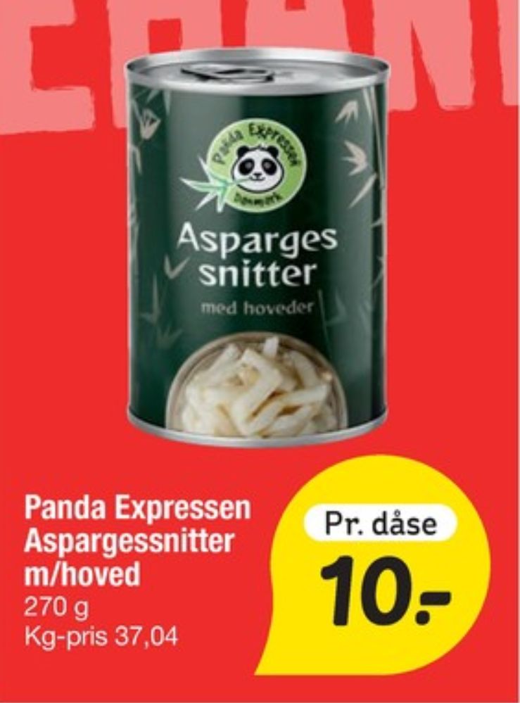 Panda Expressen , Asparges