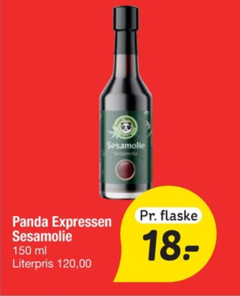 Panda Expressen , Sesamolie
