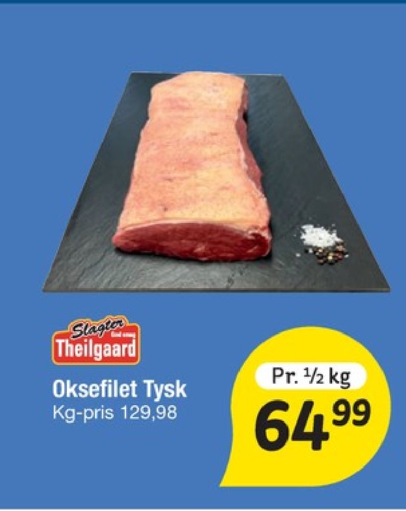 Theilgaard, Oksefilet
