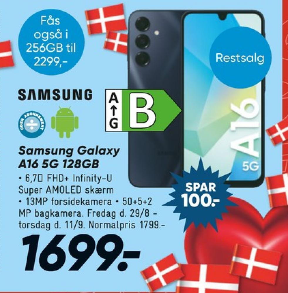 Samsung Galaxy A16, Mobiltelefon