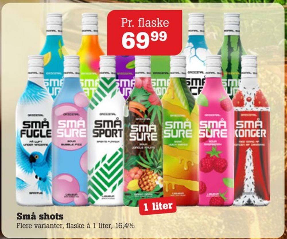Små Fugle, Shots