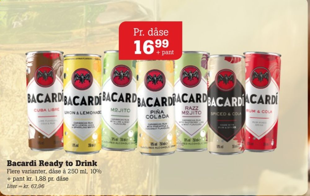 Bacardi, Pina Colada